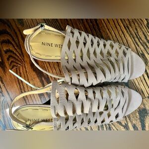 Nine West strappy sandals with heels